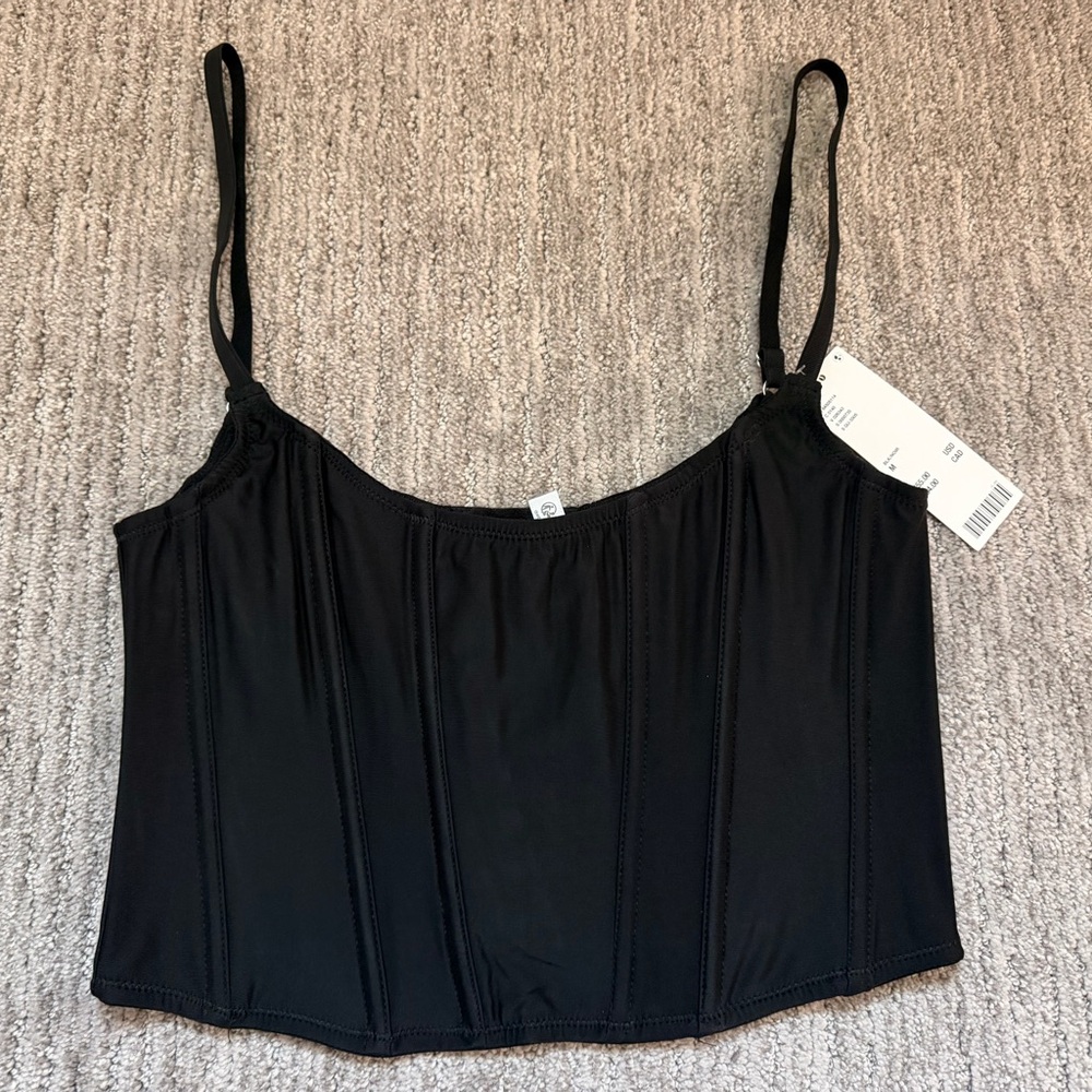 Urban Outfitters Black Corset Top